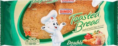 Double Fiber Toasted Bread