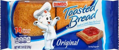 Toasted White Bread