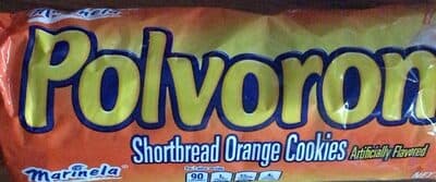 Shortbread Orange Polvorones Cookies