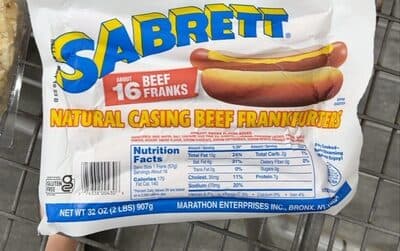 Sabrett franks