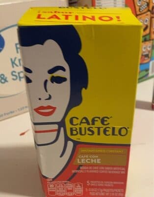 Cafe Con Leche Instant Coffee Beverage Mix