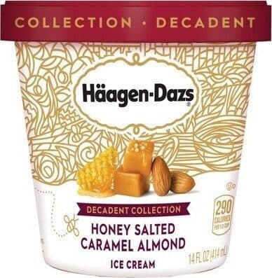 Honey Salted Caramel Almond Ice Cream