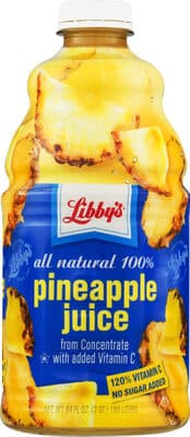 100% Pineapple Juice From Concentrate