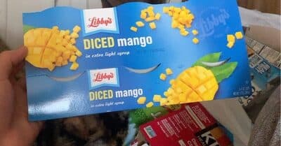 Diced Mangos