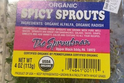 Organic Spicy Sprouts