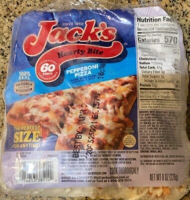 Pepperoni Hearty Bite Pizza