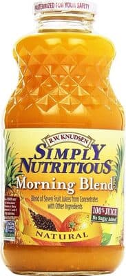 100% JUICE, MORNING BLEND