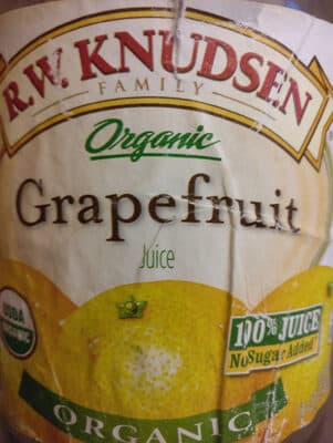 100% Just Grapefruit Premium Organic Grapefruit Juice