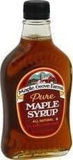 Pure maple syrup