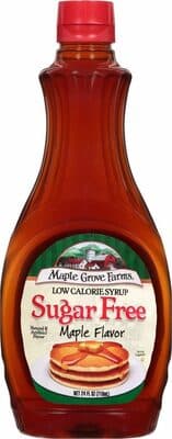 Maple Flavor Sugar Free Low Calorie Syrup