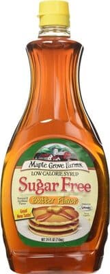Butter Flavor Sugar Free Low Calorie Syrup