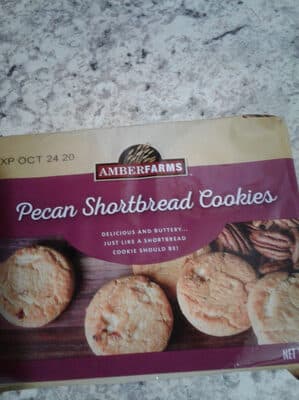 Pecan Shortbread Cookies