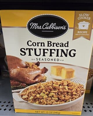 Corn Bread Stuffing Seasoned