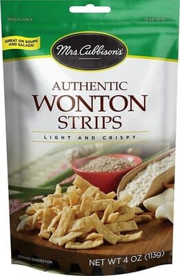 Authentic Wonton Strips