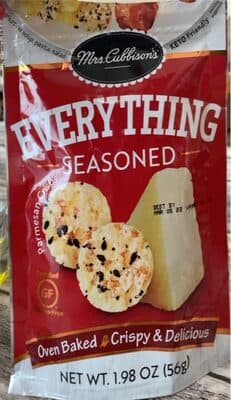 Everything Seasoned Parmesan Crisps