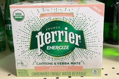 Grapefruit Flavor Carbonated Energy Water Beverage