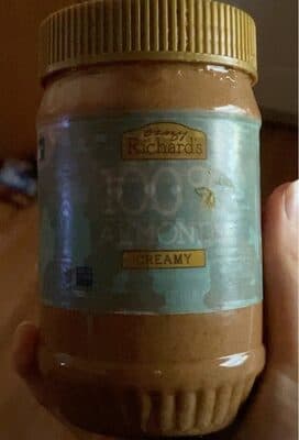 Natural Almond Butter Creamy