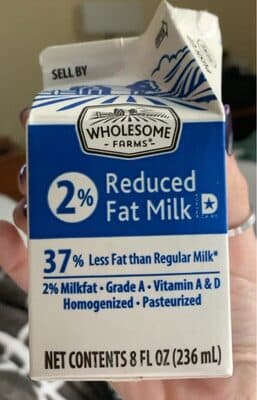 Reduced Fat Milk