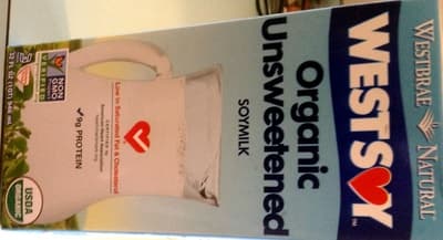 Organic Unsweetened Plain Soymilk
