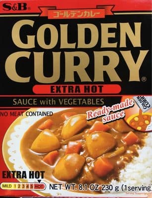 Golden curry extra hot