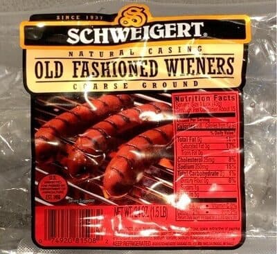 Old fashion wieners