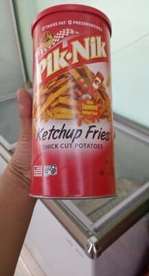 Real Potato Crisps, Ketchup