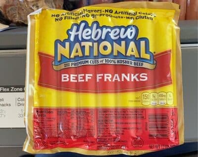 Hebrew National, Beef Franks
