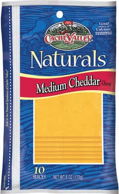 CACHE VALLEY, CHEDDAR CHEESE, MEDIUM
