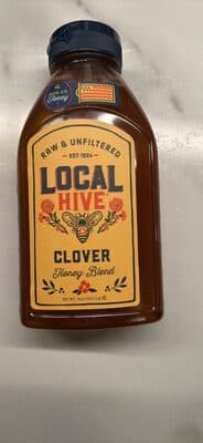 Raw & Unfiltered Honey, Clover