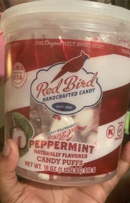 Red Bird Peppermint puffs