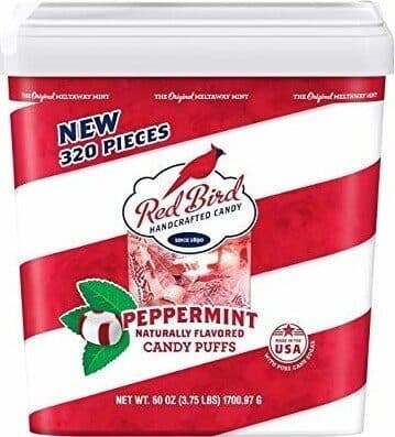 Peppermint Flavored Candy Puffs