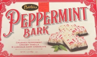 Peppermint bark