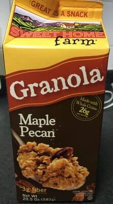 Maple Pecan With Real Maple Syrup Granola