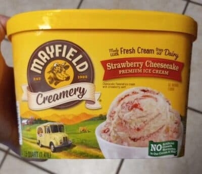 Strawberry Cheesecake Ice Cream