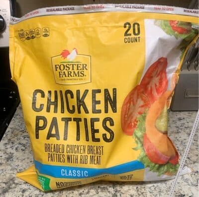 Chicken patties