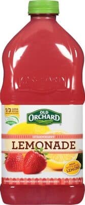Strawberry Lemonade Flavored Lemonade From Concentrate