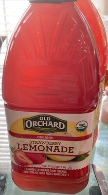 Strawberry Flavored Lemonade From Organic Concentrate