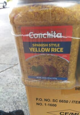 Spanish Style Yellow Rice