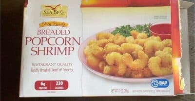 Breaded Popcorn Shrimp