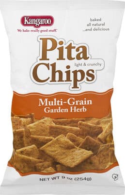 Pita Light & Crunchy Multigrain Garden Herb Chips