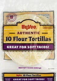 Flour Soft Tacos Tortillas