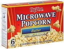 Butter Flavor Microwave Popcorn