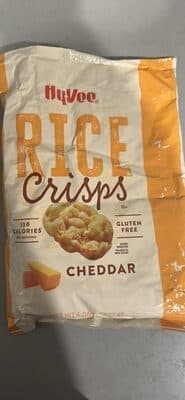Cheddar Rice Crisps