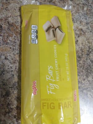 Fig Bars Fruit Chewy Cookies