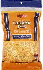 Cheddar Jack A Blend Of Cheddar And Monterey Jack Finely Shredded Cheeses