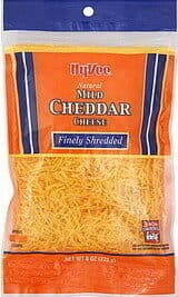 Mild Cheddar Finely Shredded Cheese
