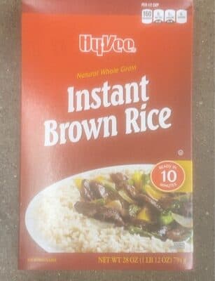 Natural Whole Grain Instant Brown Rice