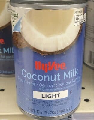 LIGHT COCONUT MILK, LIGHT