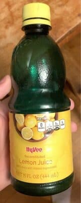 Reconstituted Lemon Juice