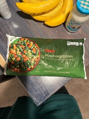 Carrots, Corn, Peas, Green Beans & Lima Beans Mixed Vegetables